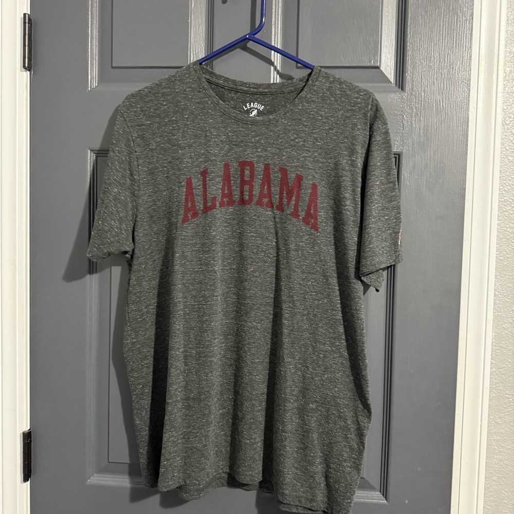 League Charcoal Gray University of Alabama T-Shirt